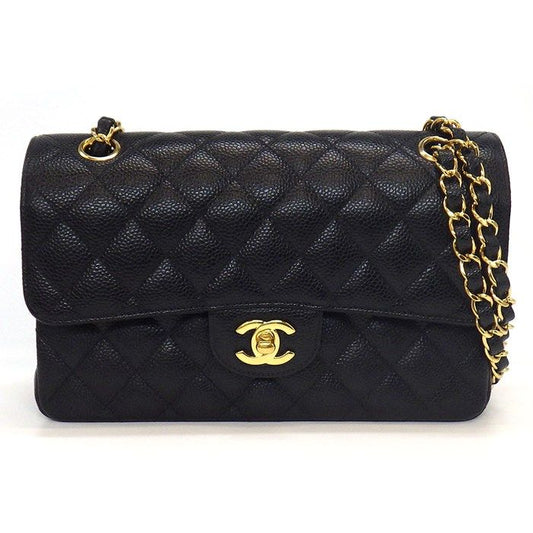 Chanel Classic Flap Bag Matelassé 23 Small 2015 - Black Caviar