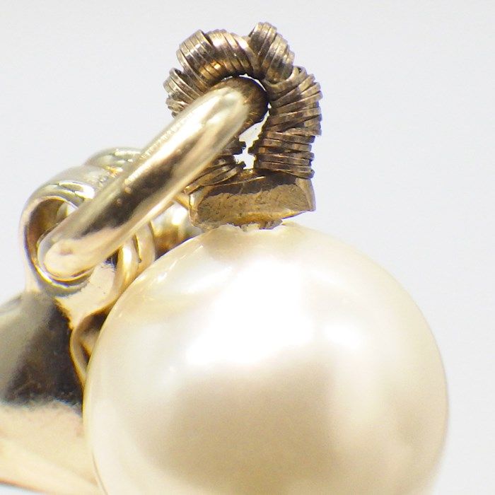 CHANEL Coco Mark Bracelet - 2013 Autumn Collection - Imitation Pearl & Strass