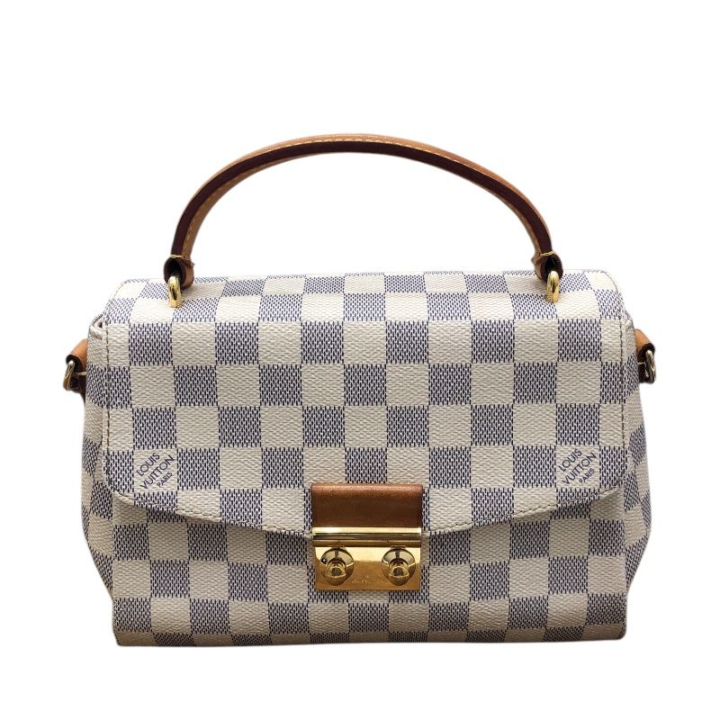 Louis Vuitton Croisette N41581 Ivory Damier Canvas Shoulder Bag