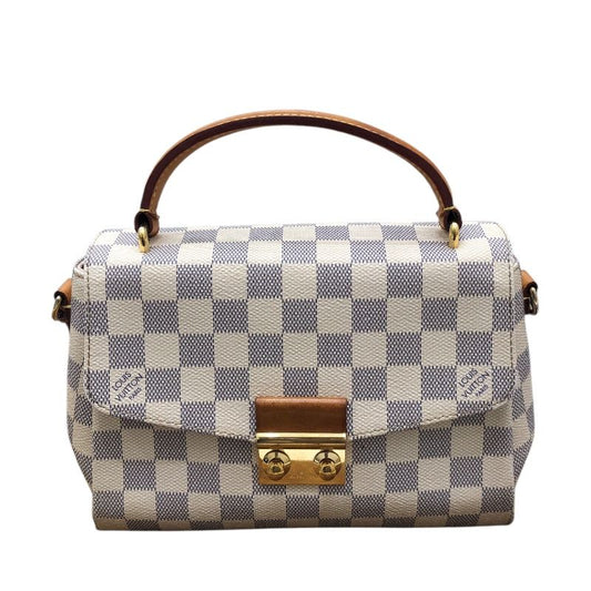 Louis Vuitton Croisette N41581 Ivory Damier Canvas Shoulder Bag