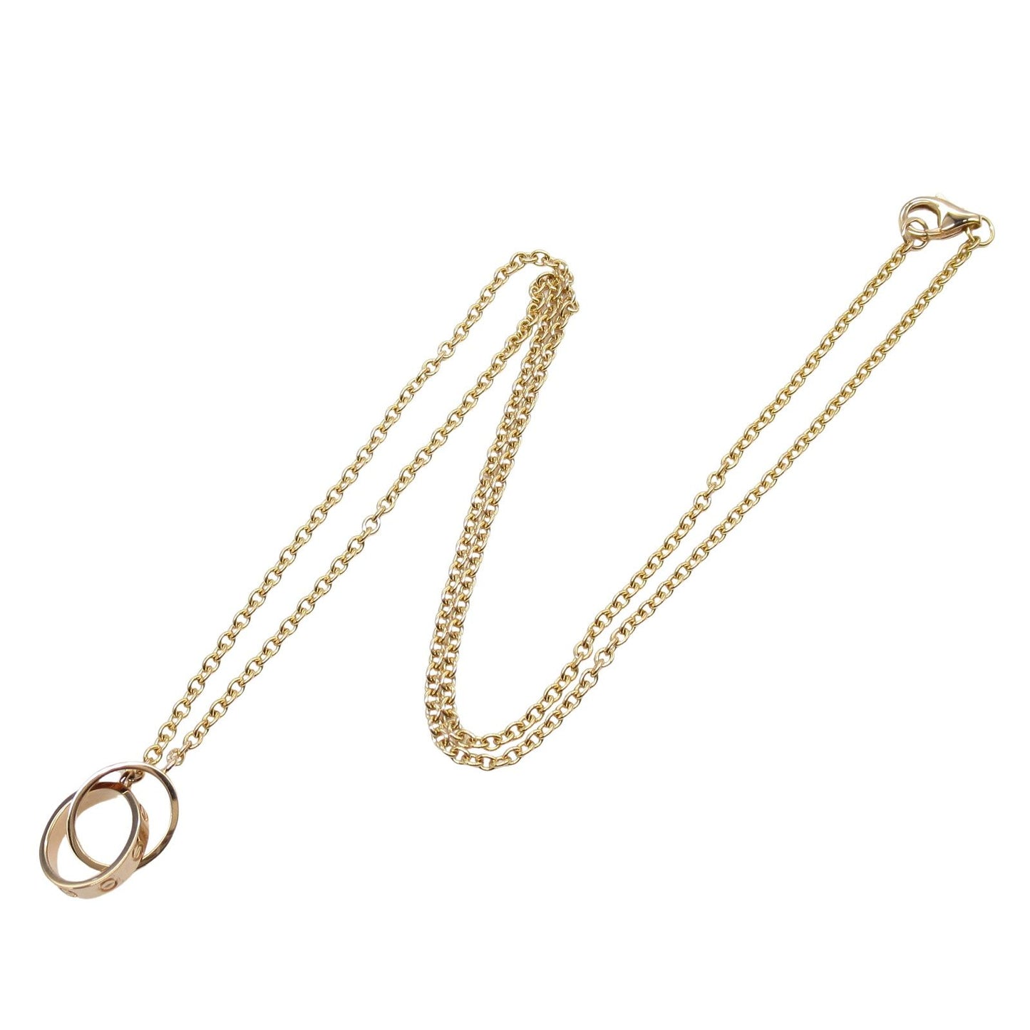CARTIER Baby Love Necklace in K18 Pink Gold - 44cm