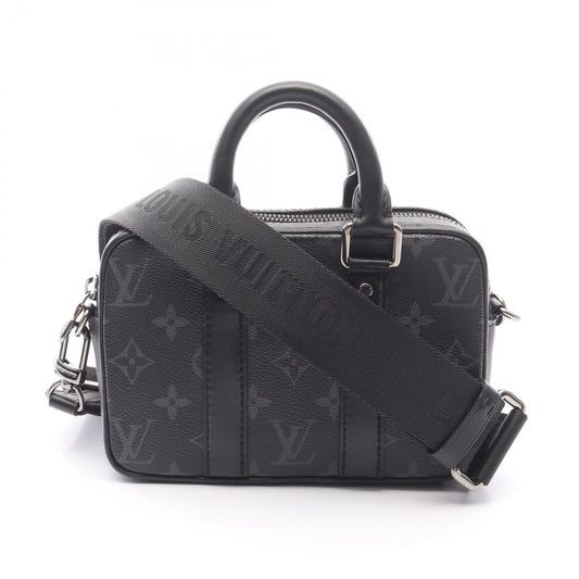 Louis Vuitton Nano PDV Handbag - Black Monogram Eclipse Canvas