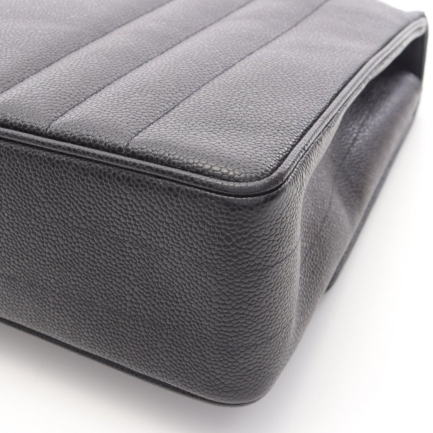 CHANEL Mademoiselle Black Calfskin Handbag - Timeless Elegance