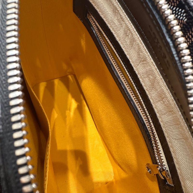 GOYARD Marigallant PM Black PVC Leather Handbag - Timeless Elegance