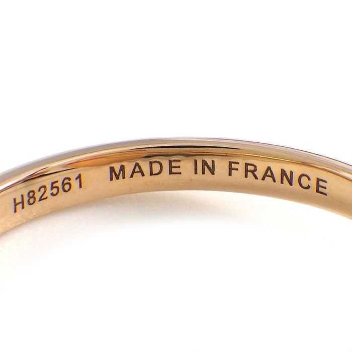 Louis Vuitton Monogram Blossom Mini Ring with Diamond in K18 Pink Gold