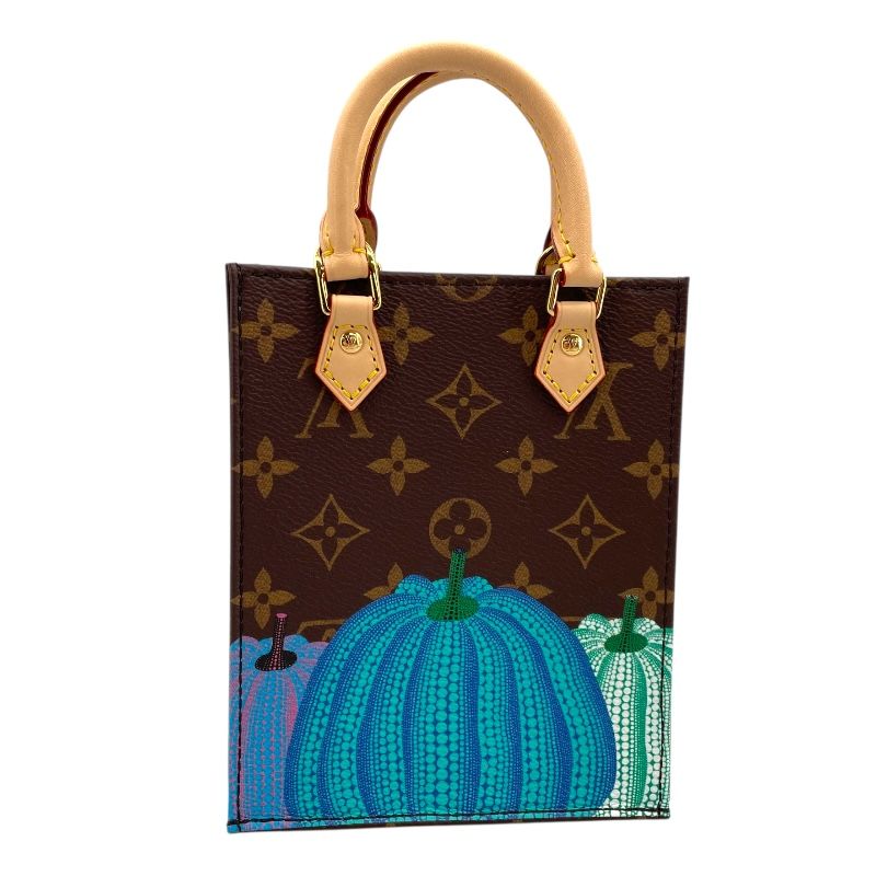 Louis Vuitton x Yayoi Kusama Petite Sac Plat - Monogram Pumpkin