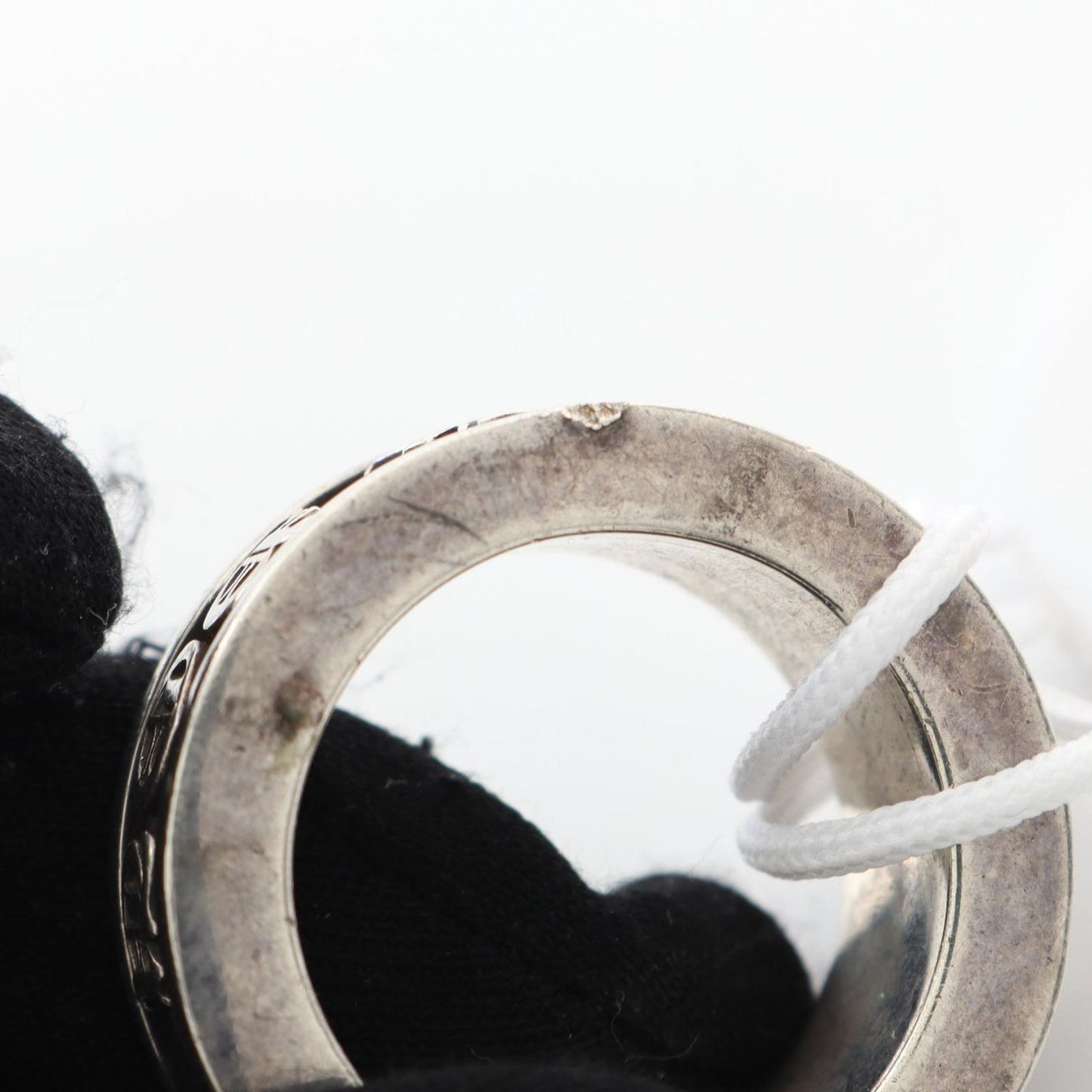 CHROME HEARTS Spinner Fuck You Ring in Silver 925 - Size 25