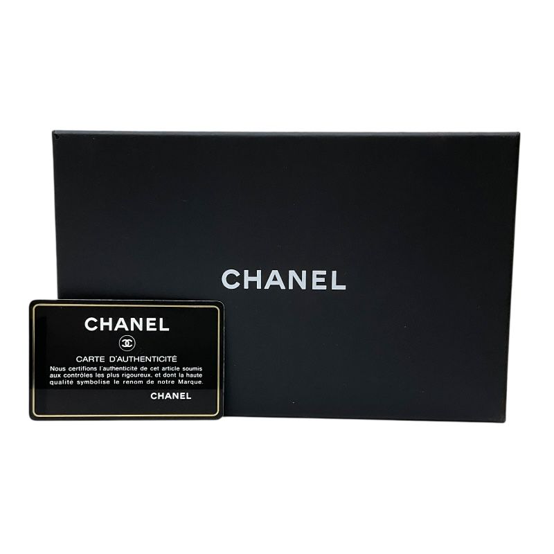 CHANEL Matelassé Flap Card Case AP0214 - Beige Caviar Leather