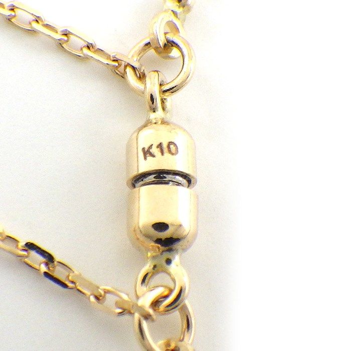 K10YG Fringe Ball Chain Bracelet - Exquisite Craftsmanship