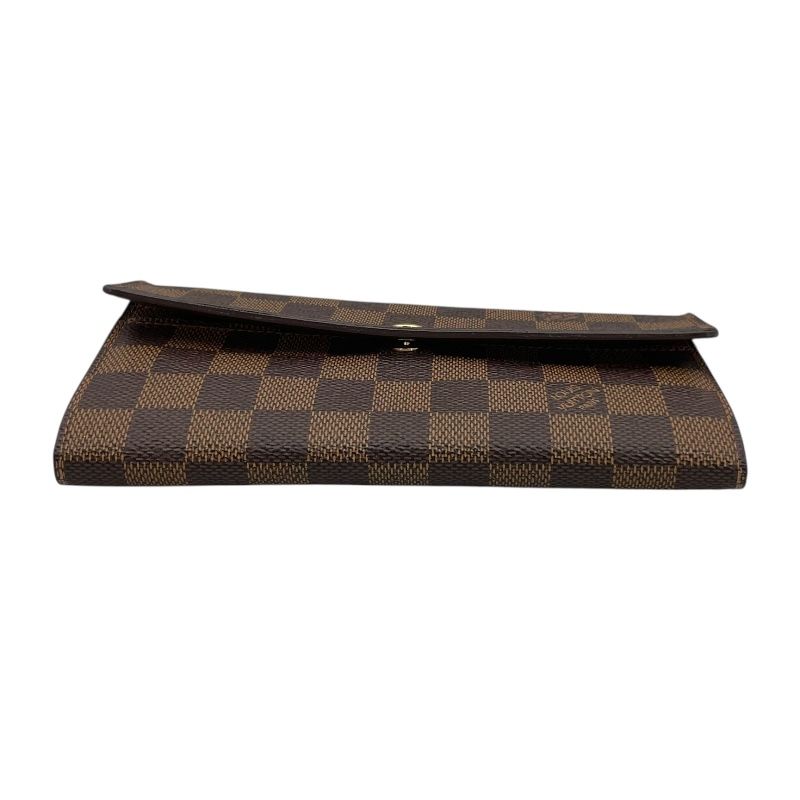 Louis Vuitton Portefeuille Sarah Brown Damier Canvas Long Wallet