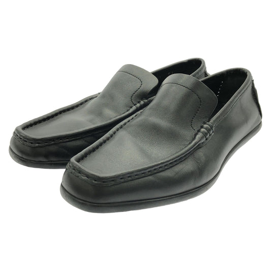 GUCCI Black Leather Driving Shoes - Timeless Elegance