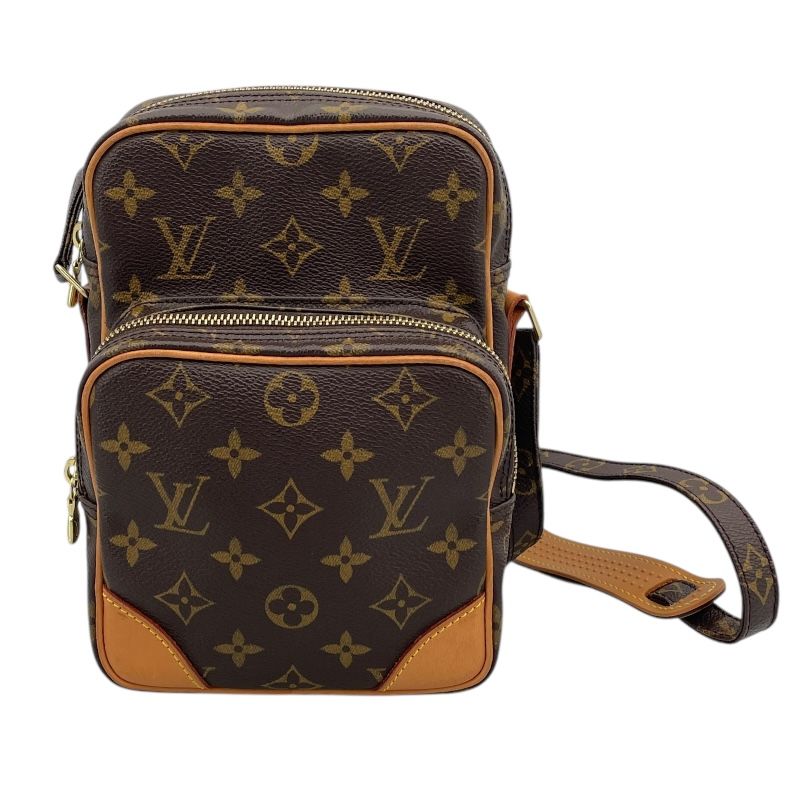 Louis Vuitton Amazon Monogram Canvas Shoulder Bag - Brown