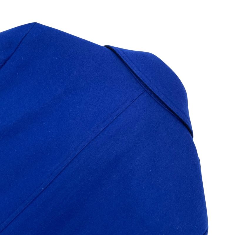 Burberry Black Label Wool Overcoat in Blue - Timeless Elegance