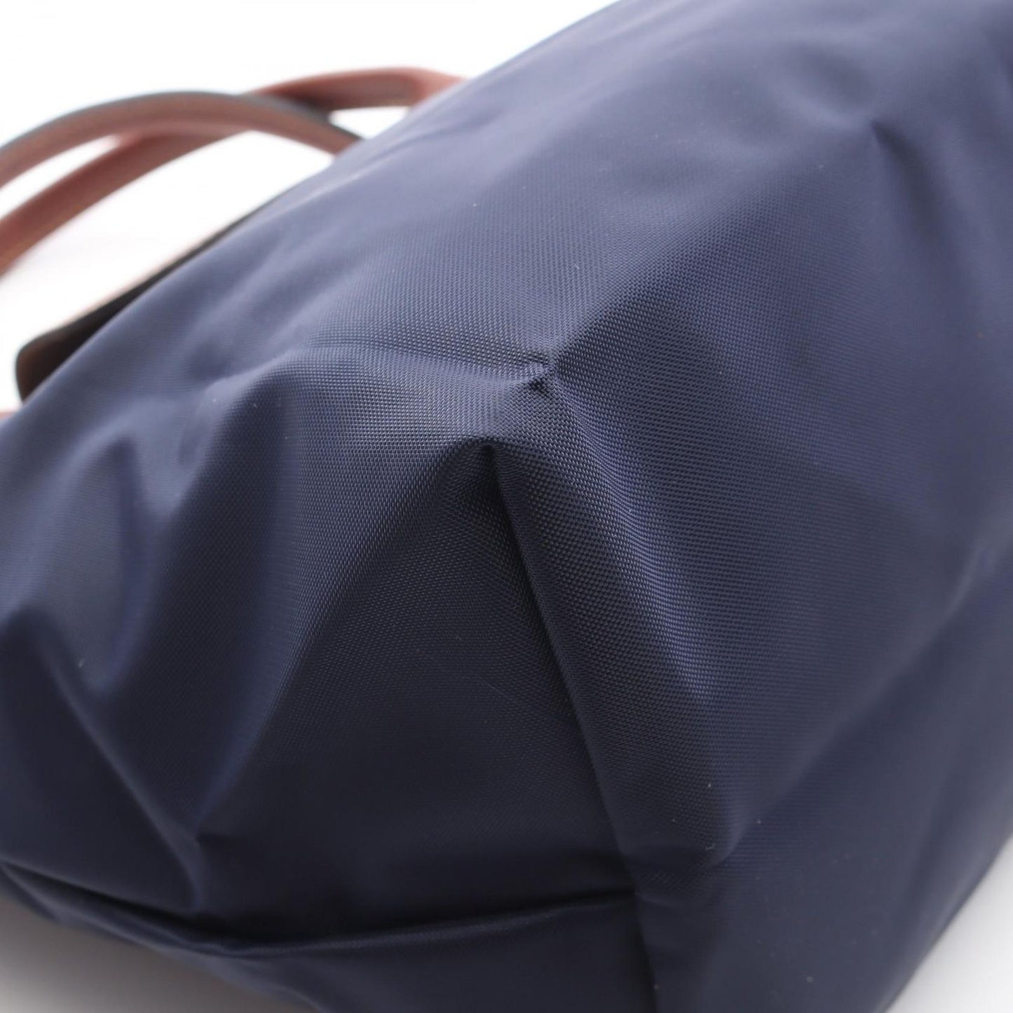 Longchamp Le Pliage Original S Tote Bag - Navy Canvas & Leather