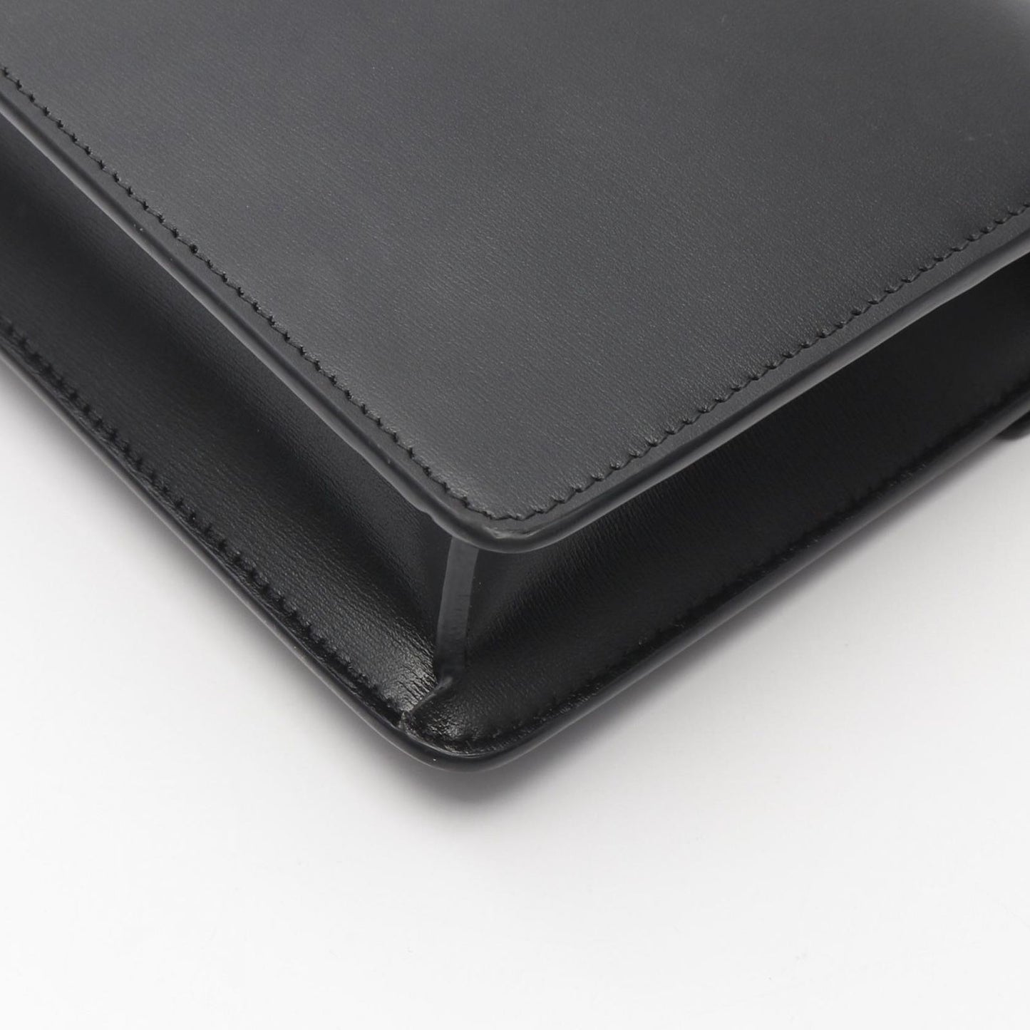 CELINE Margot Triomphe Black Leather Shoulder Bag - Exquisite Craftsmanship