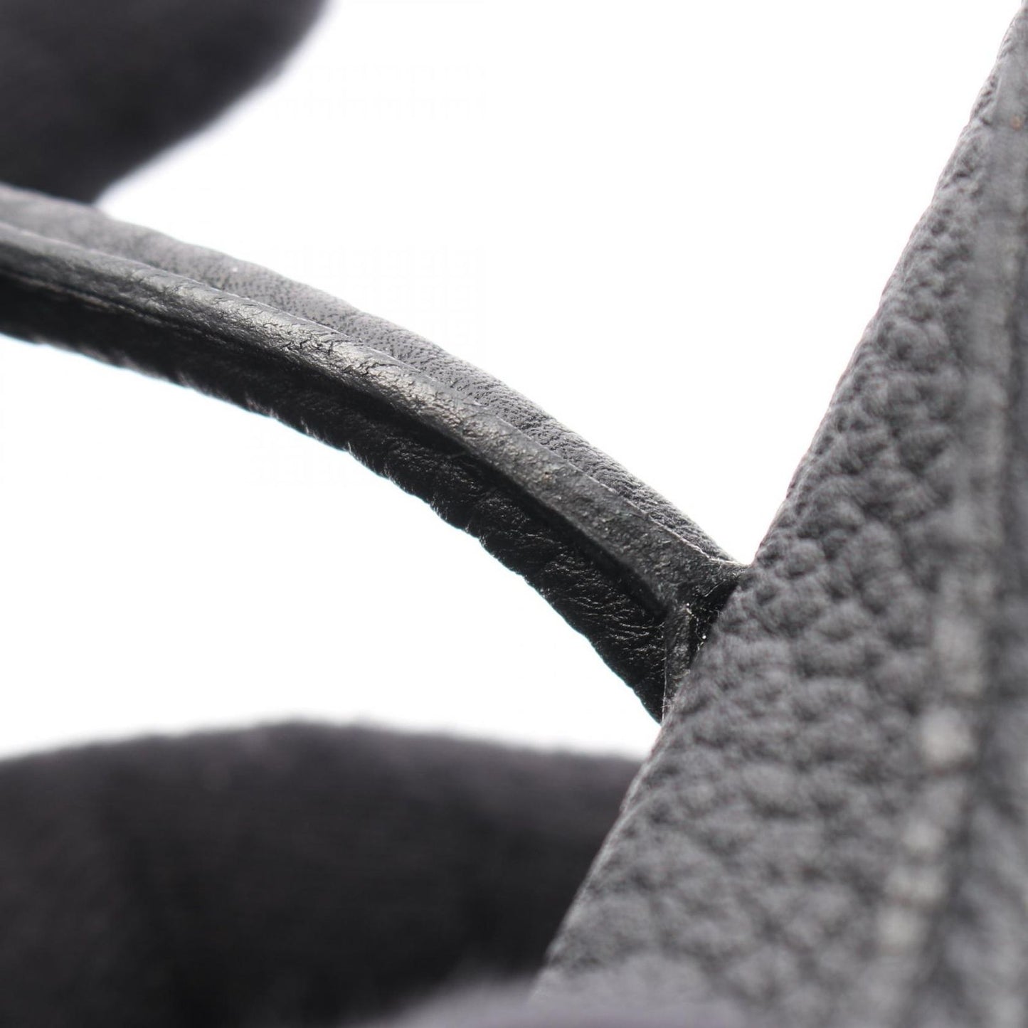 HERMES Garden Party TPM Tote Bag in Black Leather - Timeless Elegance