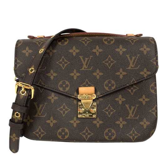 Louis Vuitton Pochette Métis MM Monogram Canvas Shoulder Bag