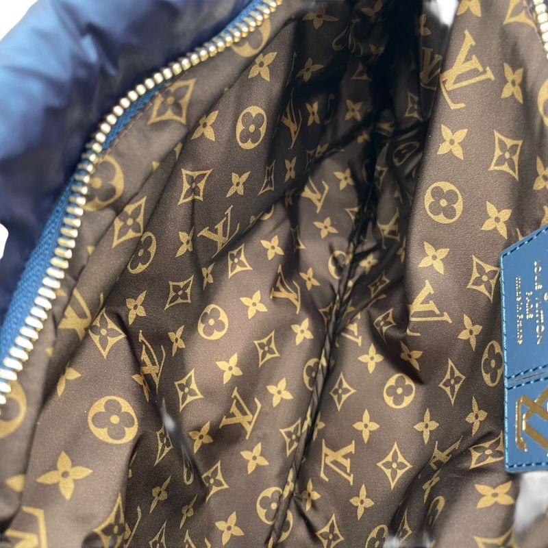 Louis Vuitton Maxi Multi Pochette M21057 - Blue/Silver Nylon