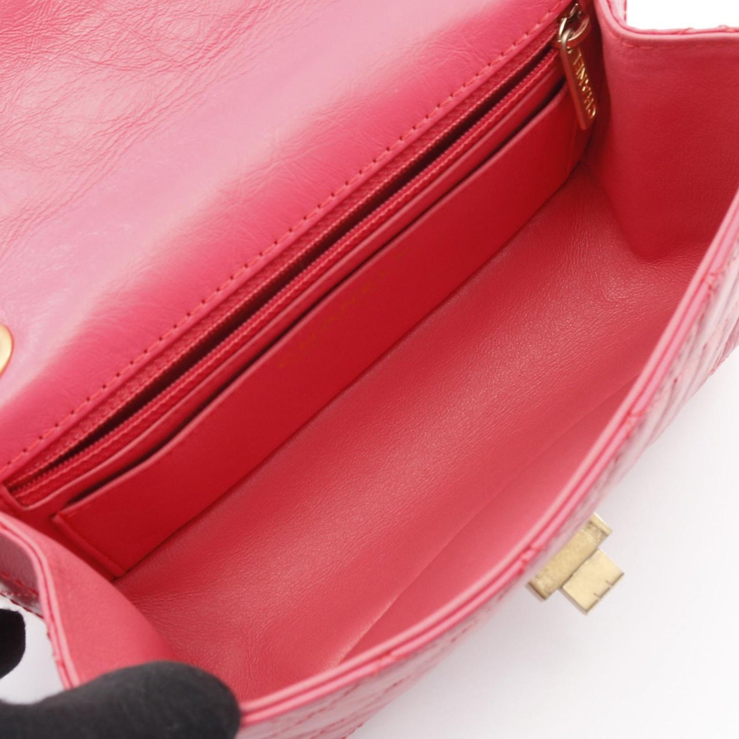 CHANEL 2.55 Pink Calfskin Shoulder Bag - Timeless Elegance