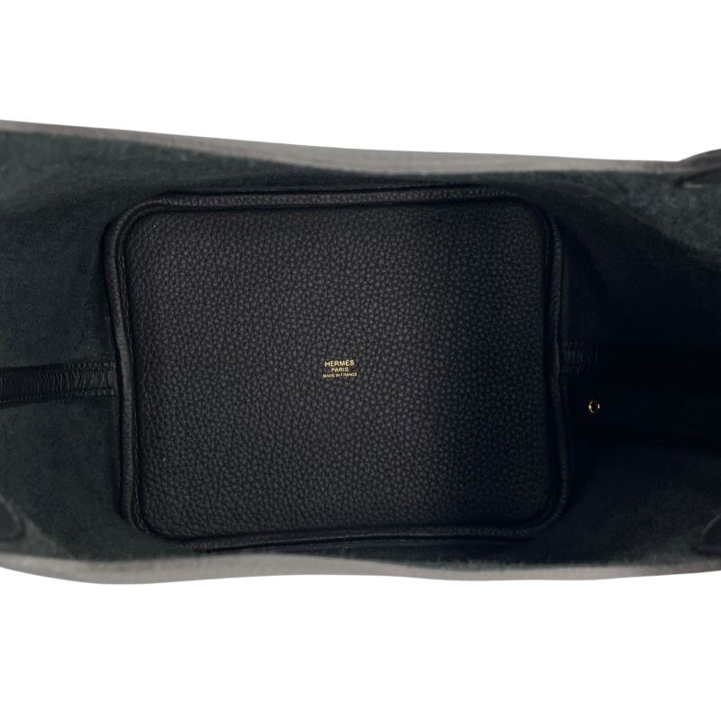 HERMES Picotin Lock MM Black with Gold Hardware - 2024 Edition