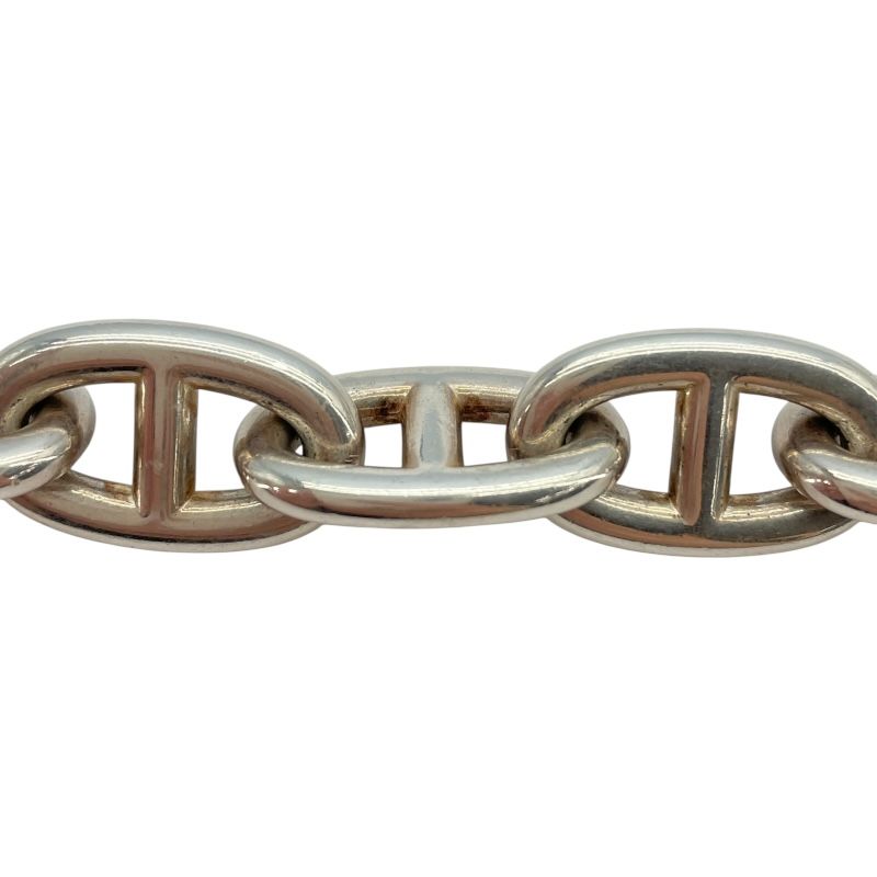 HERMES Chaine d'Ancre Bracelet 12 Links in Silver SV925