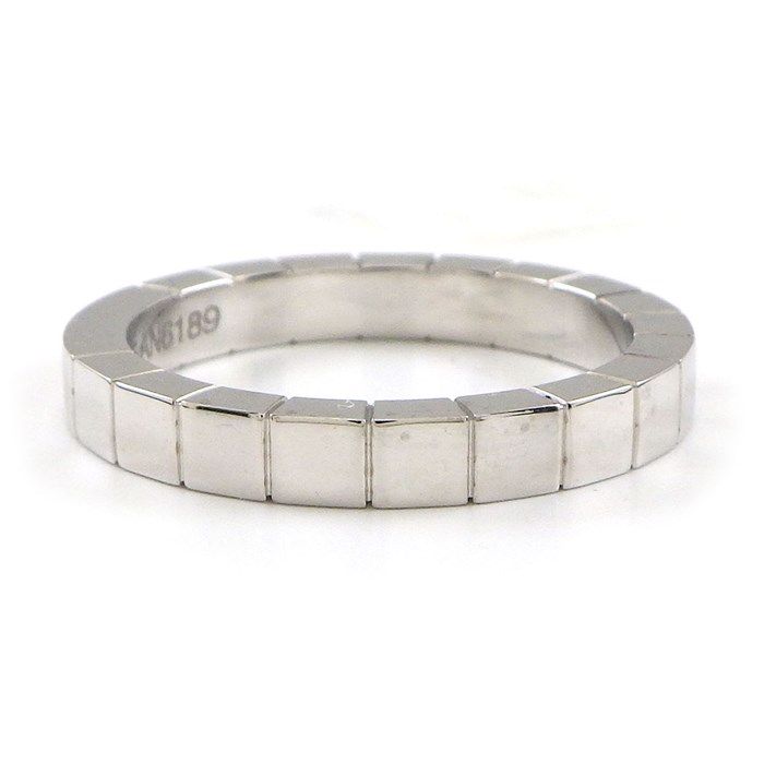 Cartier Laniere Ring in K18 White Gold - Size 15 / #55