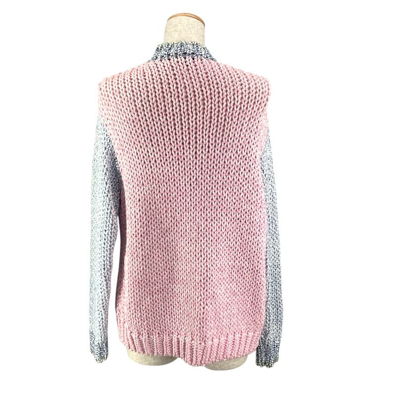 CHANEL Multicolor Cotton Knit Cardigan - Timeless Elegance