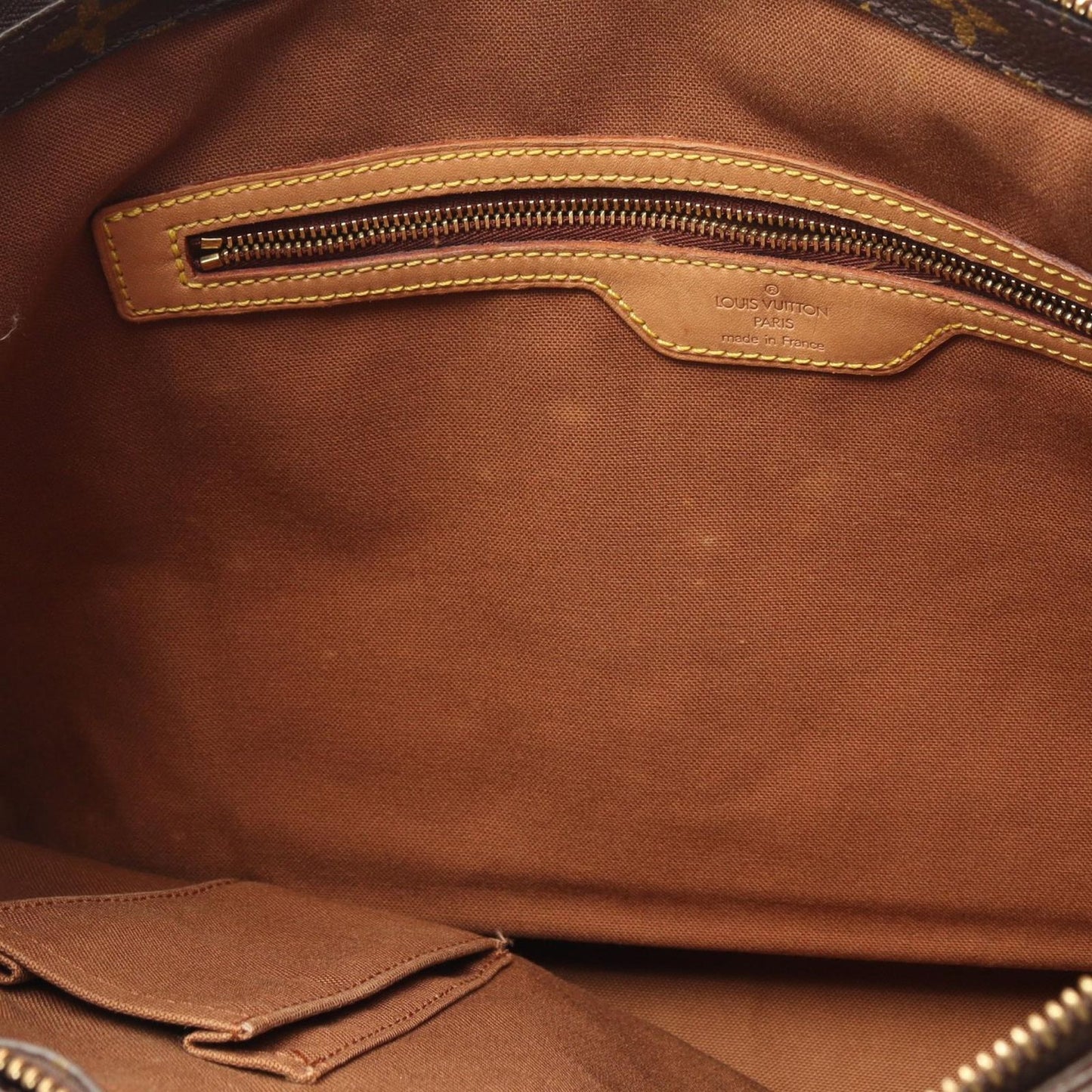 Louis Vuitton Cabas Mezzo Tote Bag - Timeless Elegance in Brown