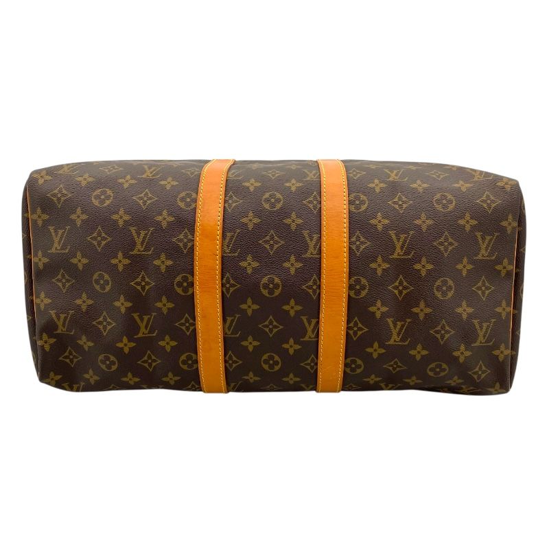 Louis Vuitton Keepall 45 Monogram Canvas Brown Handbag