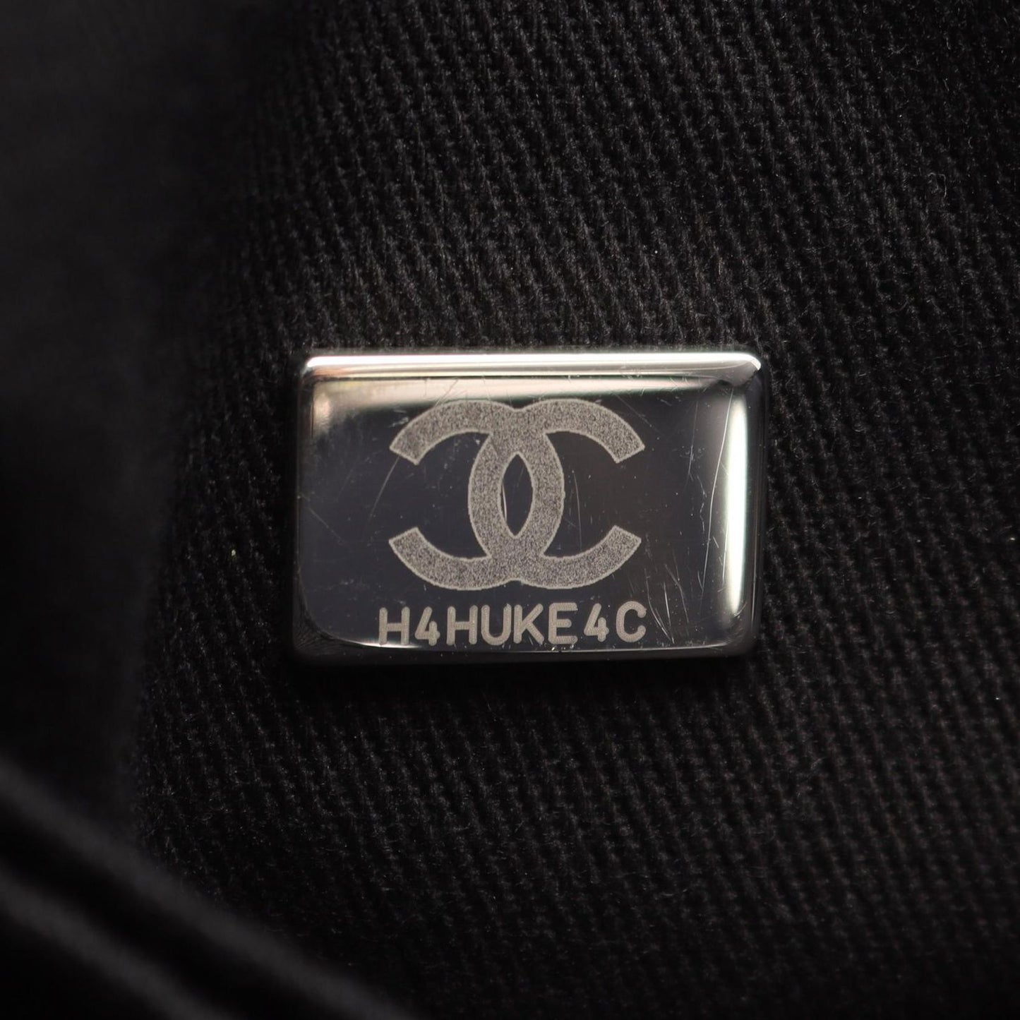 CHANEL Deauville Tote Bag A66941 in Black Canvas & Leather