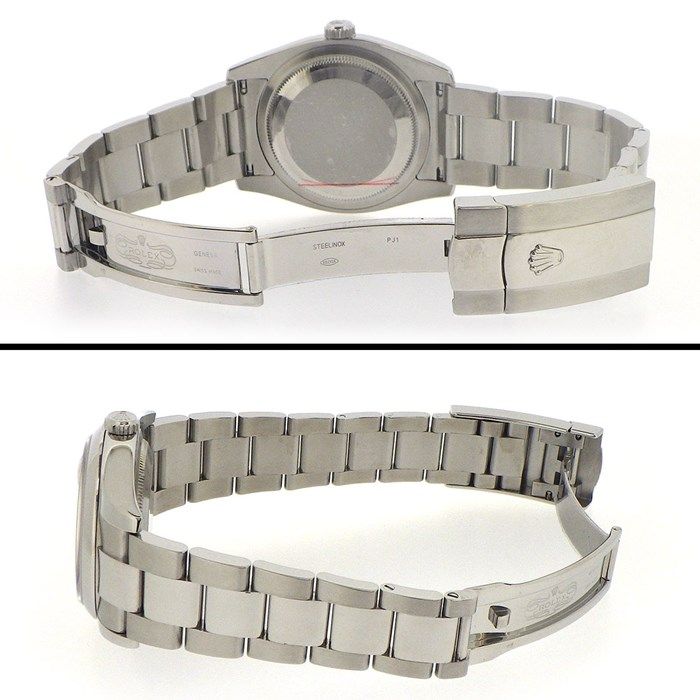 Rolex Datejust 116200 - 2008 Black Dial Roulette - Stainless Steel