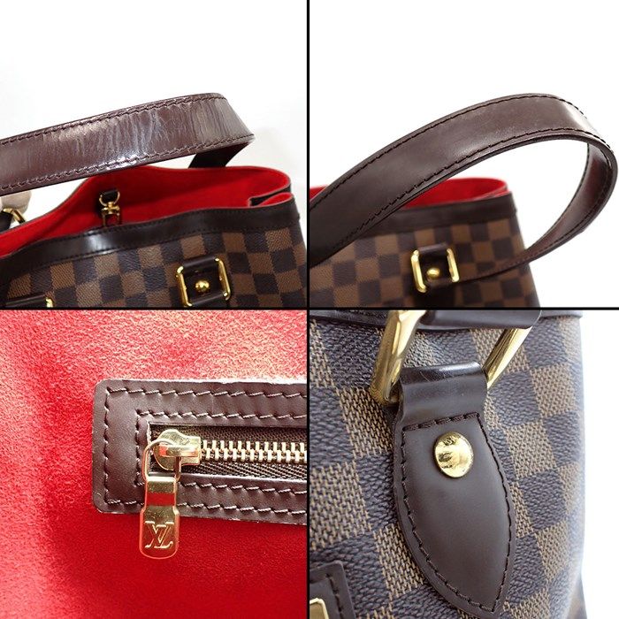 Louis Vuitton Hampstead PM Tote Bag - Exquisite Brown Damier Ebene