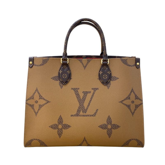 Louis Vuitton OnTheGo MM Monogram Handbag - Brown