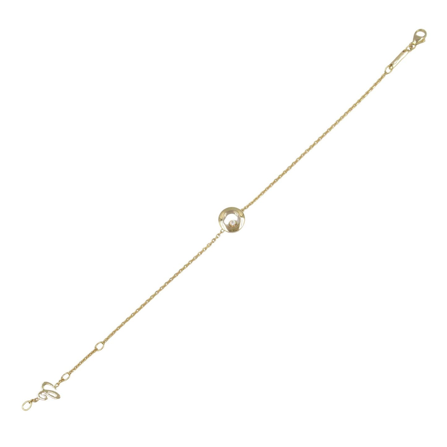 Chopard Happy Diamond Bracelet in 18K Yellow Gold