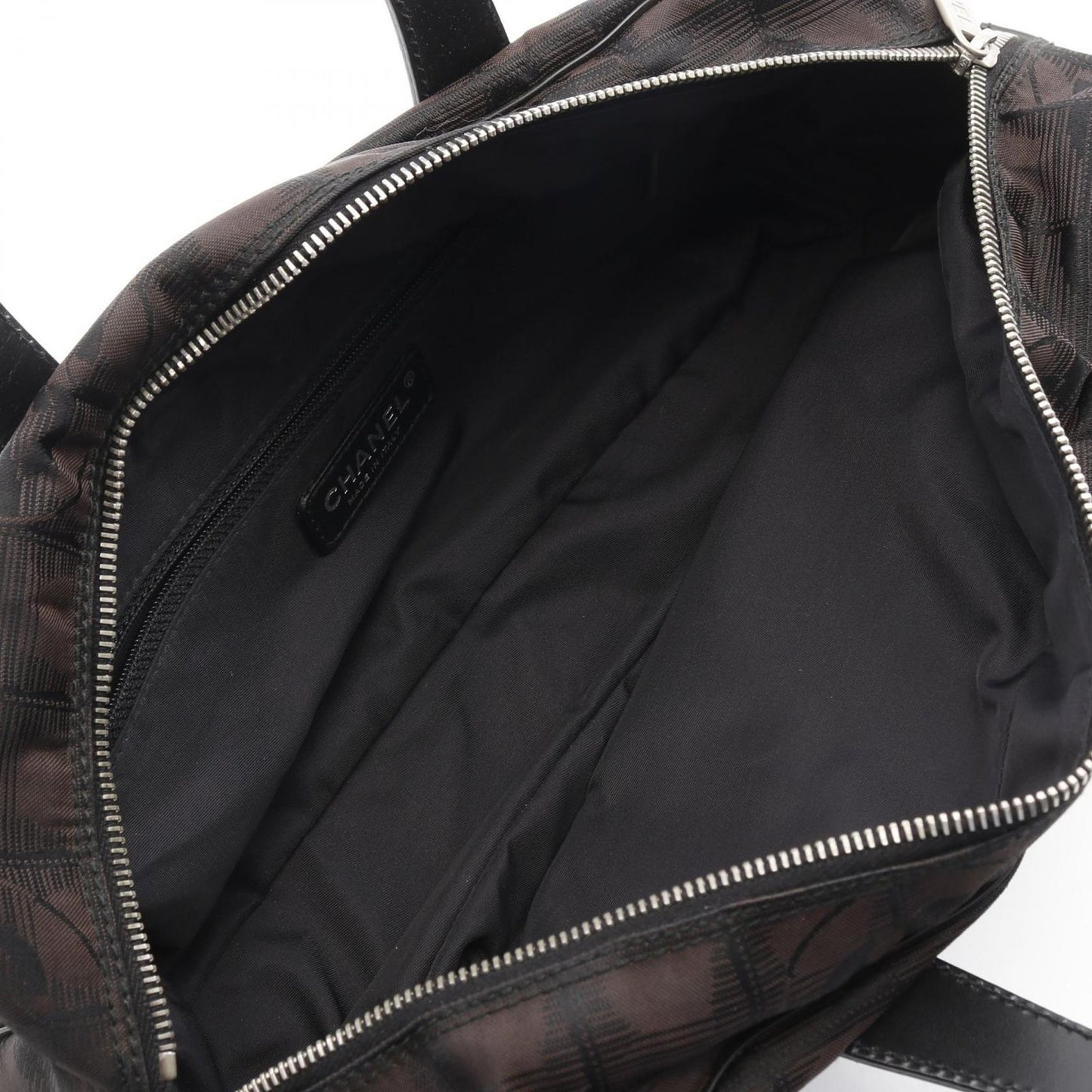 CHANEL Black Leather New Travel Line Handbag - Timeless Elegance