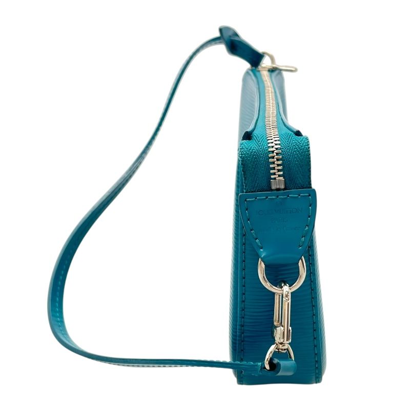 Louis Vuitton Pochette Accessoires M40823 Blue Epi Handbag