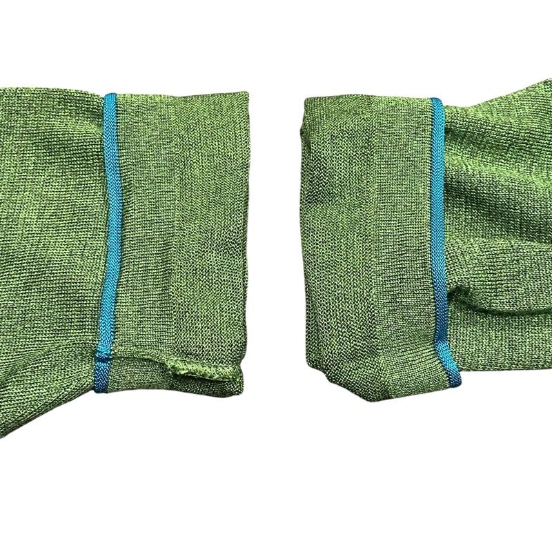 HERMES Green Silk Turtleneck Sweater - Exquisite Craftsmanship