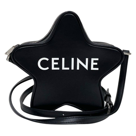 CELINE Small Étoile Shoulder Bag in Black Smooth Calfskin