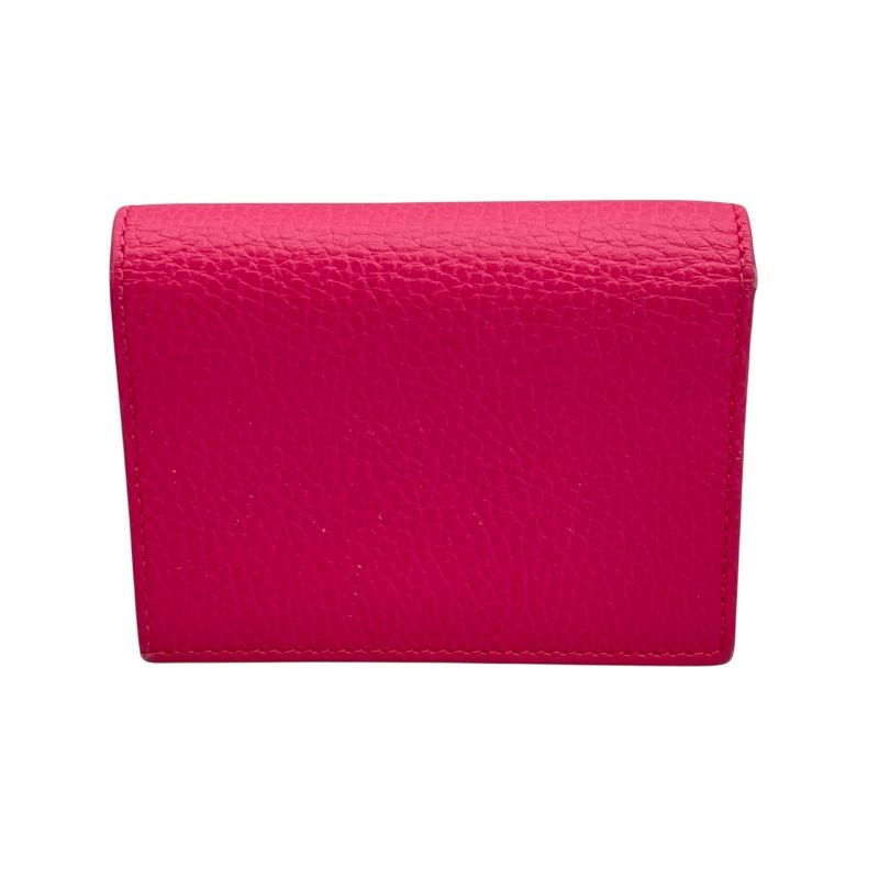 GUCCI GG Marmont Pink Leather Wallet - Exquisite Craftsmanship