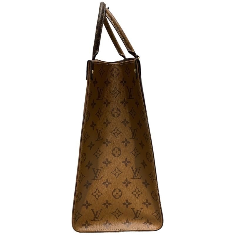 Louis Vuitton OnTheGo GM Monogram Giant Reverse Tote Bag - Brown