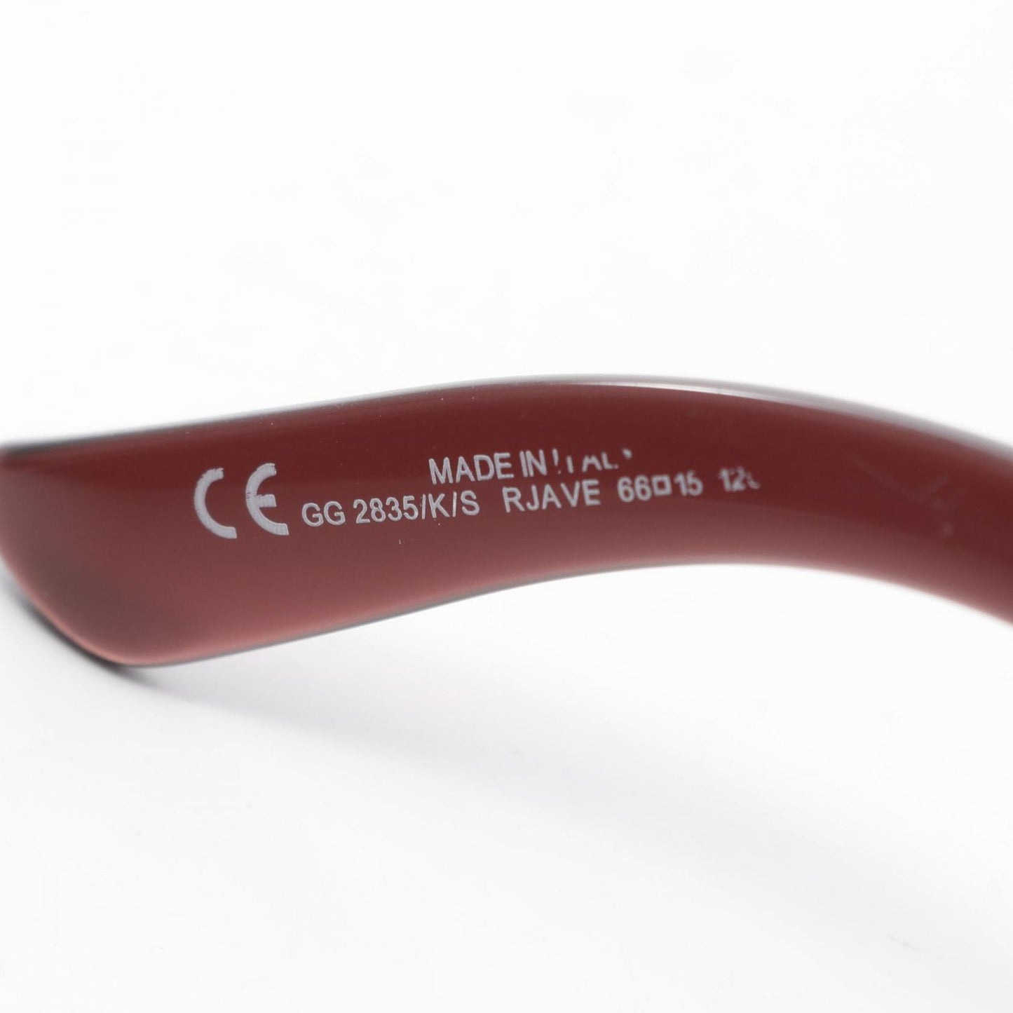 GUCCI Crest GG2835/K/S Sunglasses in Bordeaux - Timeless Elegance