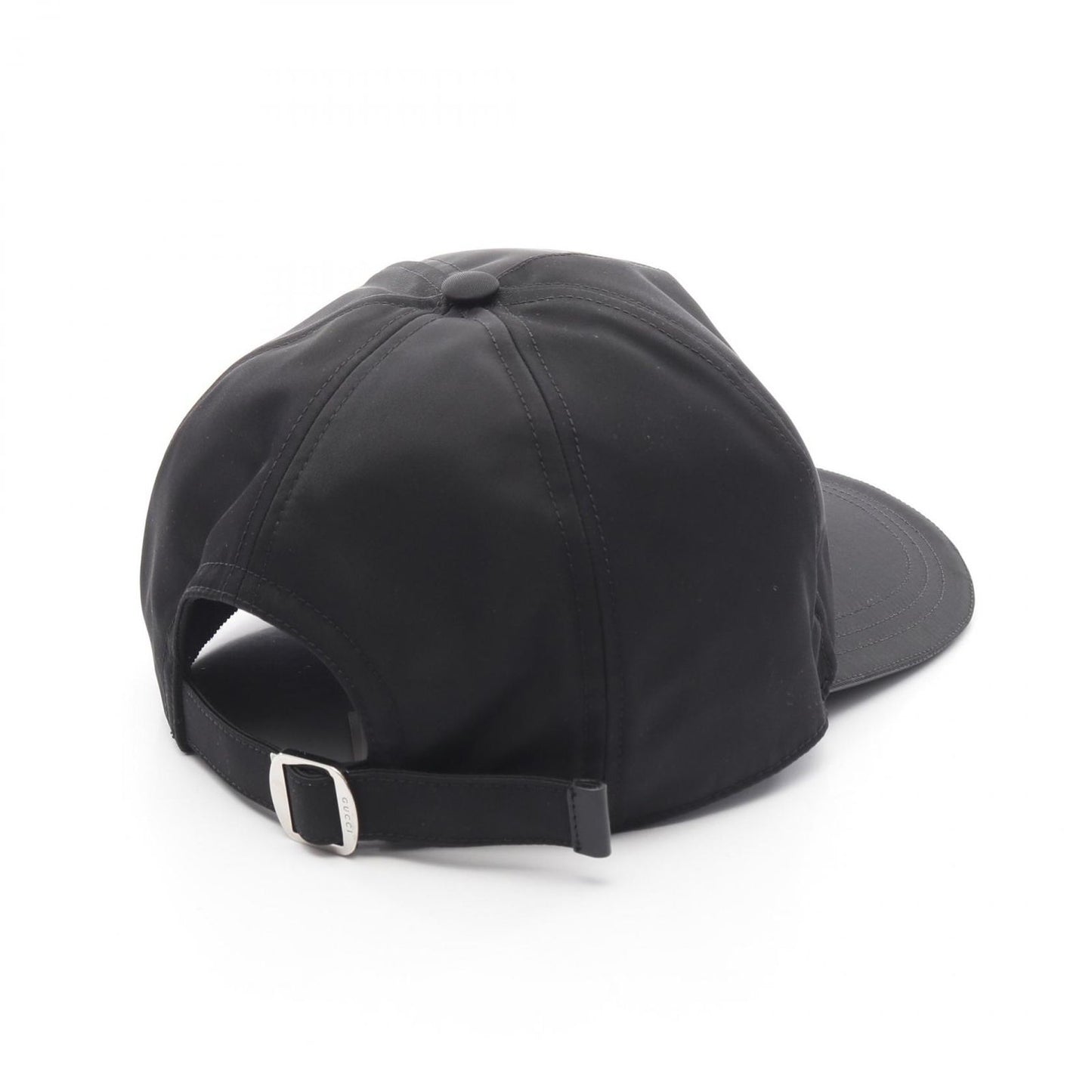 GUCCI Logo Nylon Cap - Black - New Arrival