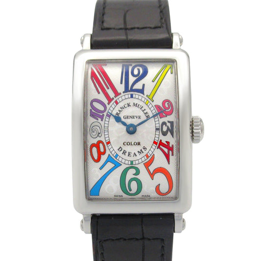 FRANCK MULLER Long Island Color Dreams 902QZ Silver Stainless Steel Watch