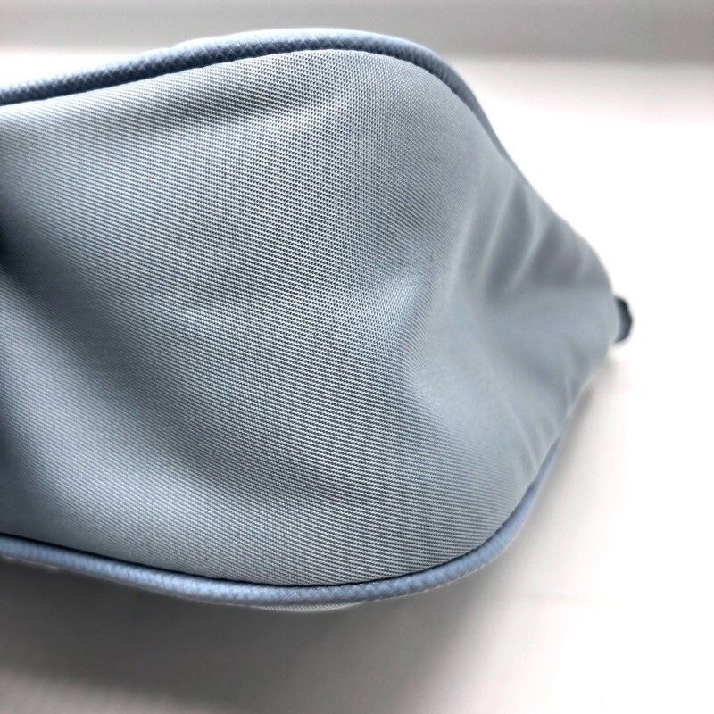 PRADA Re-Edition 2005 Light Blue Nylon Shoulder Bag