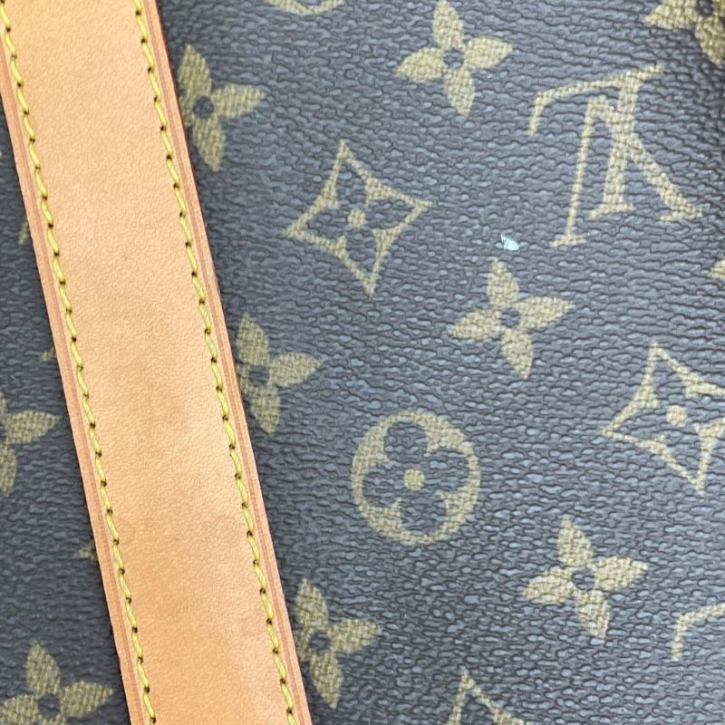 Louis Vuitton Keepall 60 M41422 Monogram Canvas Brown Travel Bag