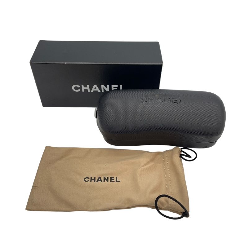 CHANEL 5171-A Black Side Ribbon Sunglasses - Timeless Elegance