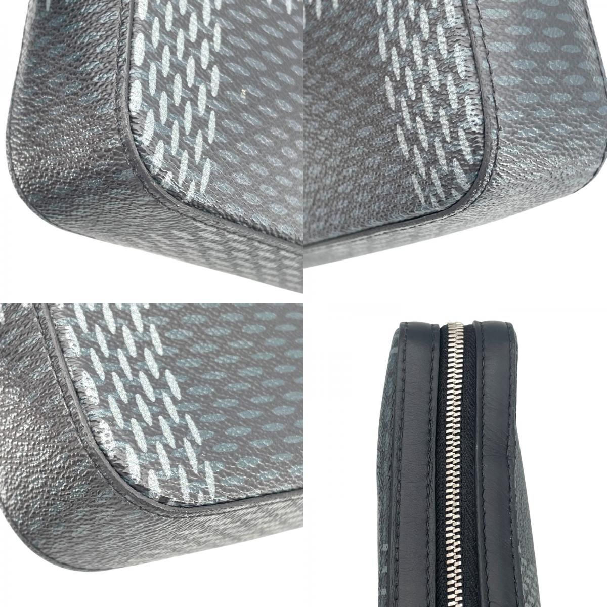 Louis Vuitton Trio Messenger Bag - Black Damier Graphite 3D