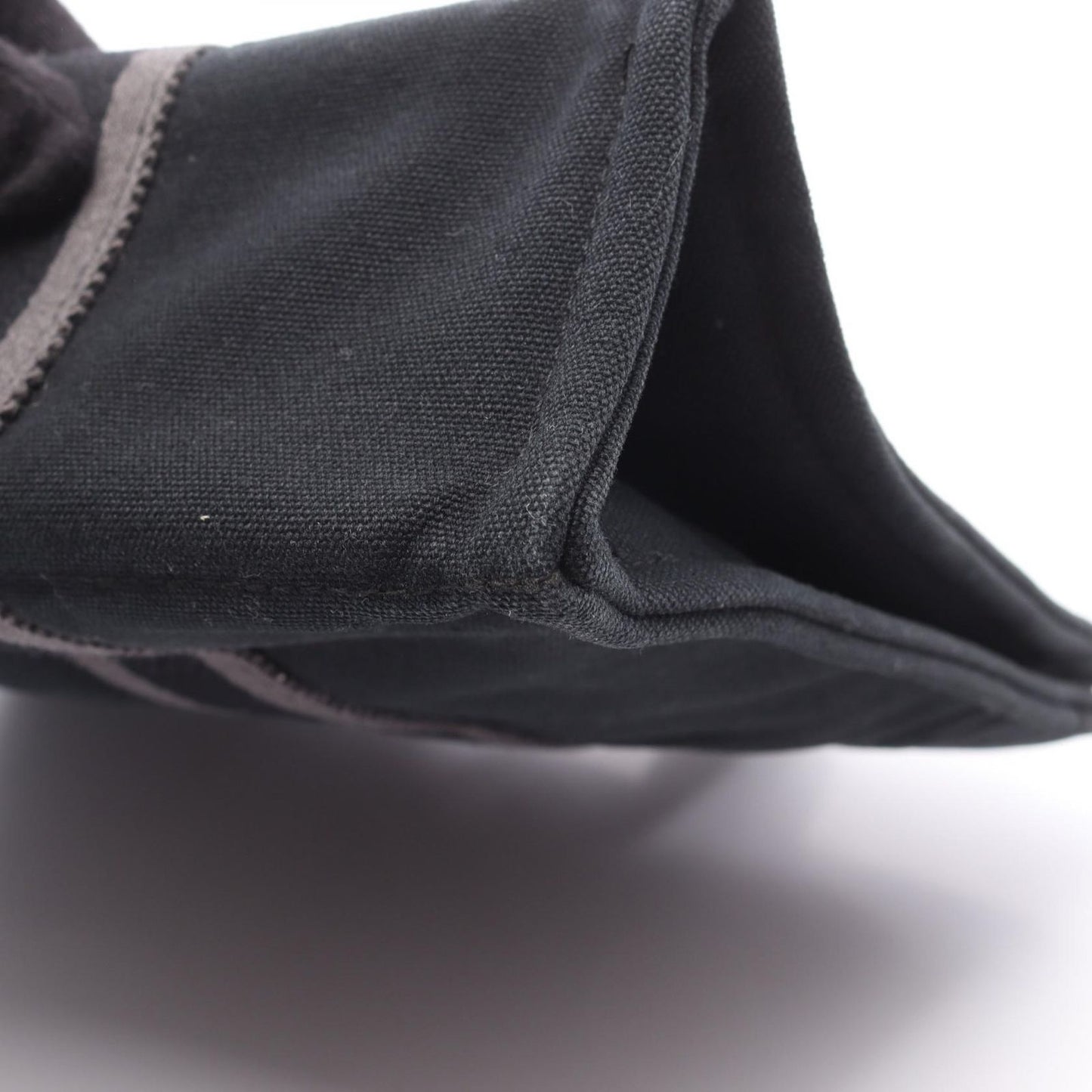 HERMES Foolto PM Tote Bag in Black Canvas - Timeless Elegance