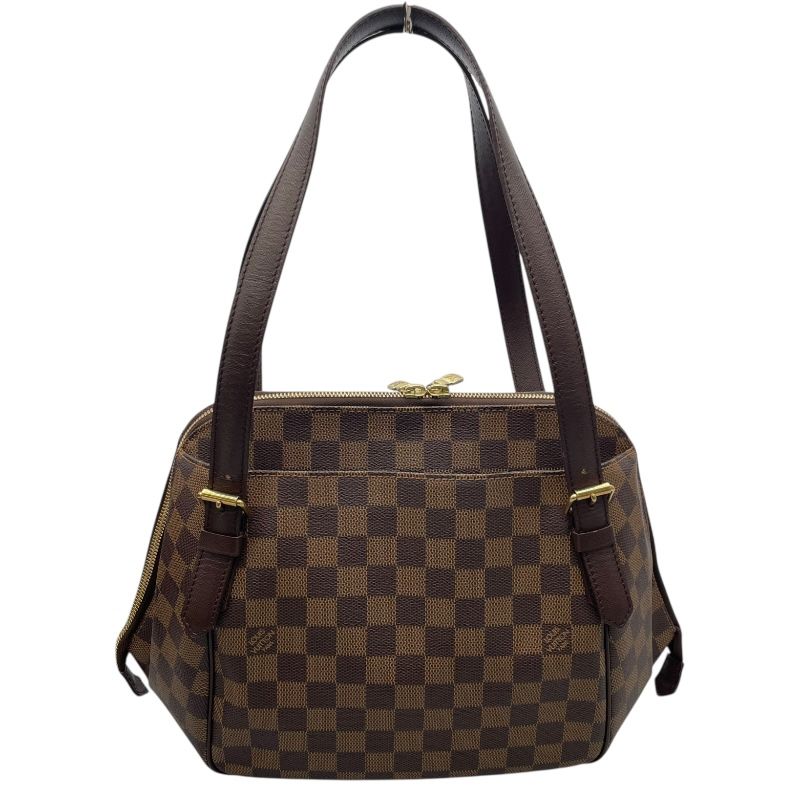 Louis Vuitton Belem MM Handbag in Brown Damier Canvas