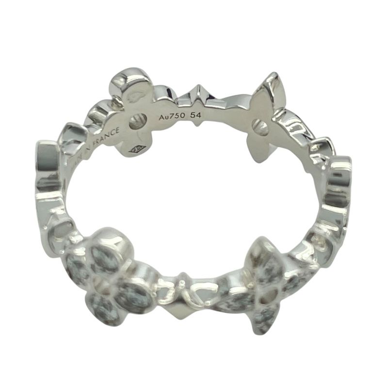 Louis Vuitton Fine Dantelle Diamond Ring in K18 White Gold